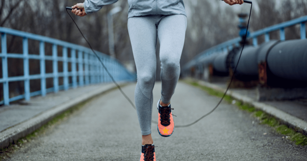 Jump Rope exercise for reduce belly fat